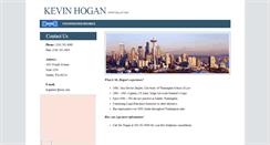 Desktop Screenshot of kevinhoganattorney.com